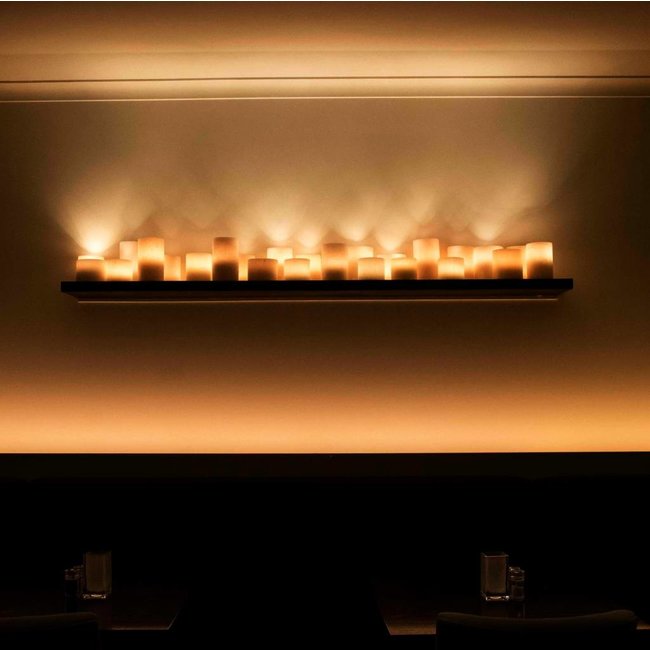Applique murale cosy bougies LED