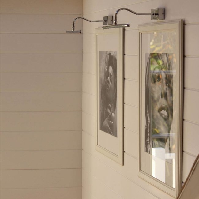 Applique tableau rustique bronze, nickel, chrome