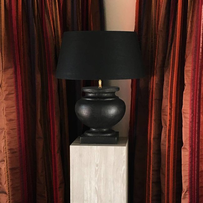 Lampe céramique design avec abat-jour