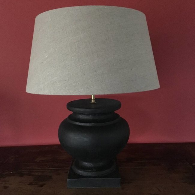 Rustieke tafellamp keramiek 57 cm hoog