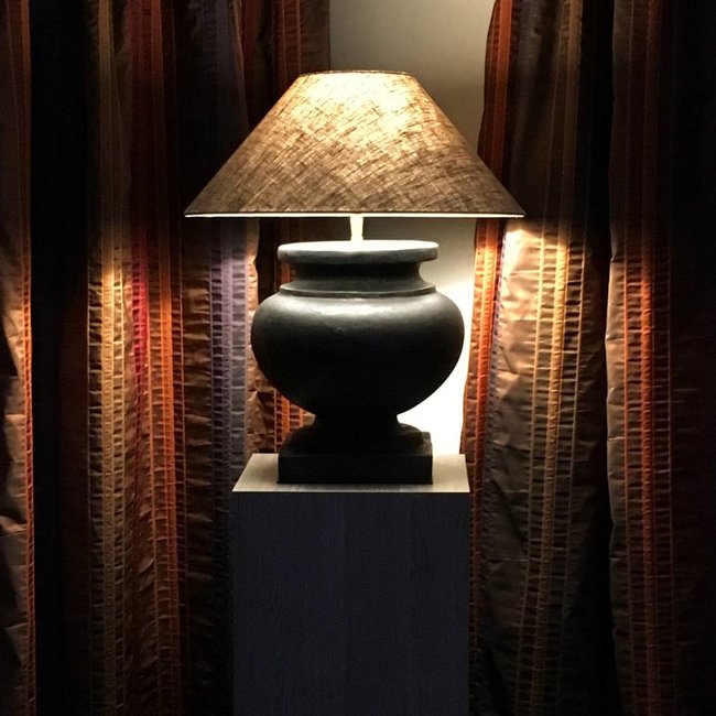 Onvergetelijk dier Aziatisch Rustieke tafellamp keramiek 57 cm hoog - Feluce