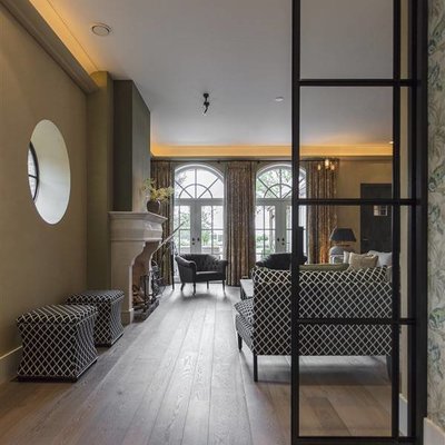 Landelijke verlichting woonkamer