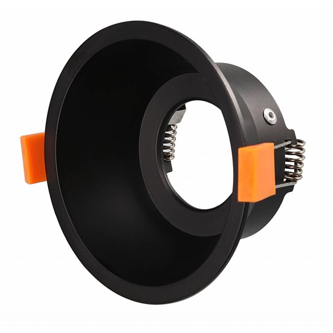 Spot encastrable noir profond GU10 230V 100mm