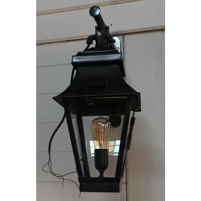 Gevellantaarn brons landelijke stijl voor 1 of 2 lampen