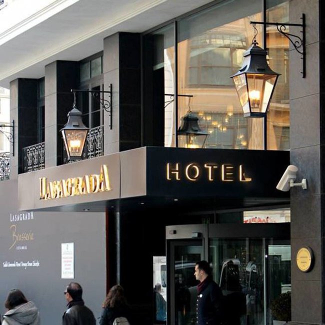 Lanterne murale rustique extérieur bronze