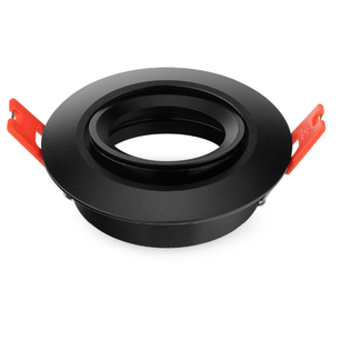 Inbouwspot 90mm GU10 zwart Inbouwspot 90mm GU10 zwart