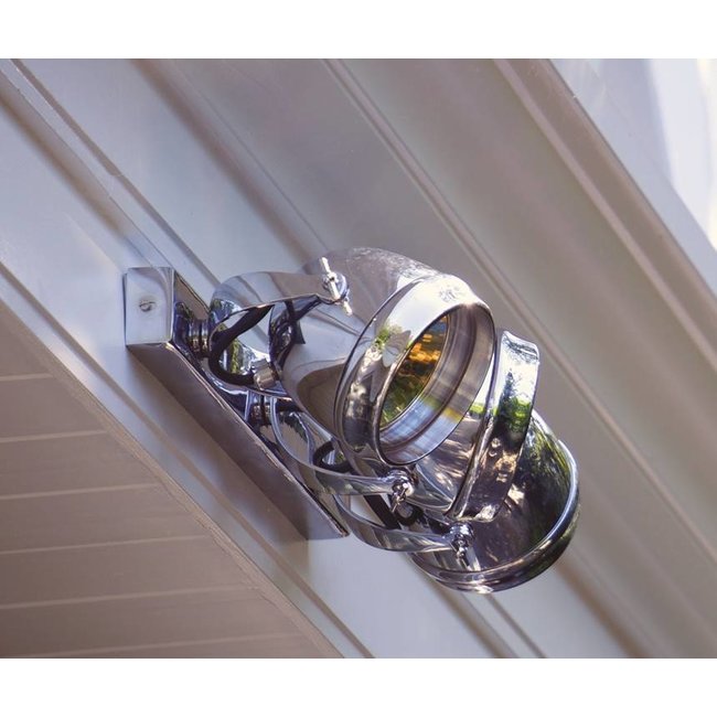 Landelijke wandlamp buiten 3 spots brons, nikkel, chroom