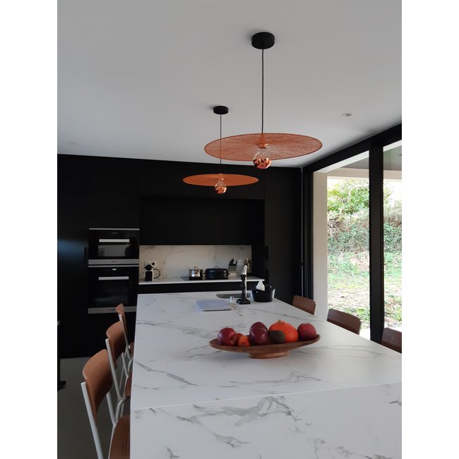 Hanglamp koper 25 tot 60 cm diameter