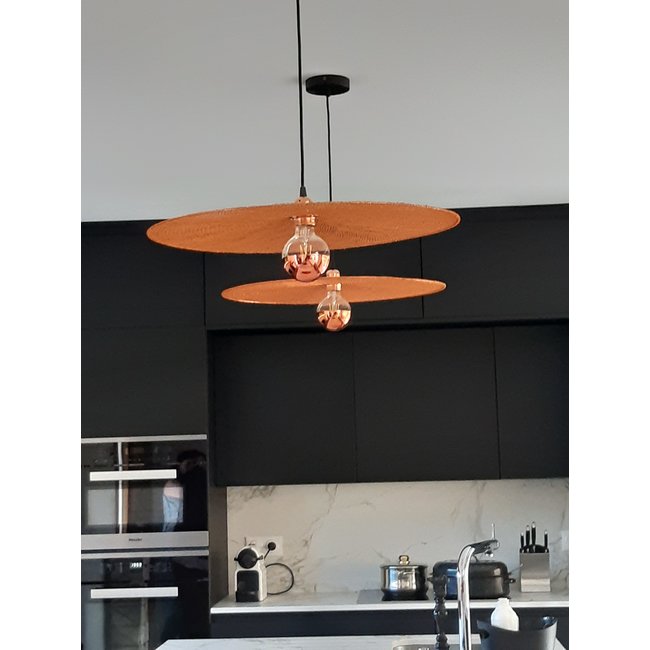 Suspension cuivre 25 à 60 cm diamètre
