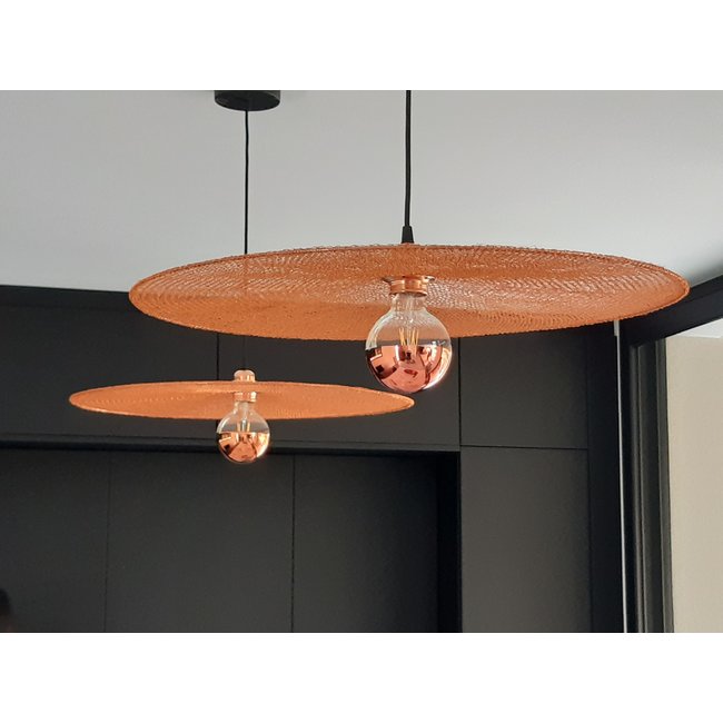 Suspension cuivre 25 à 60 cm diamètre