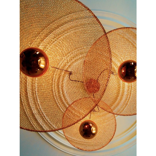 Hanglamp koper 25 tot 60 cm diameter