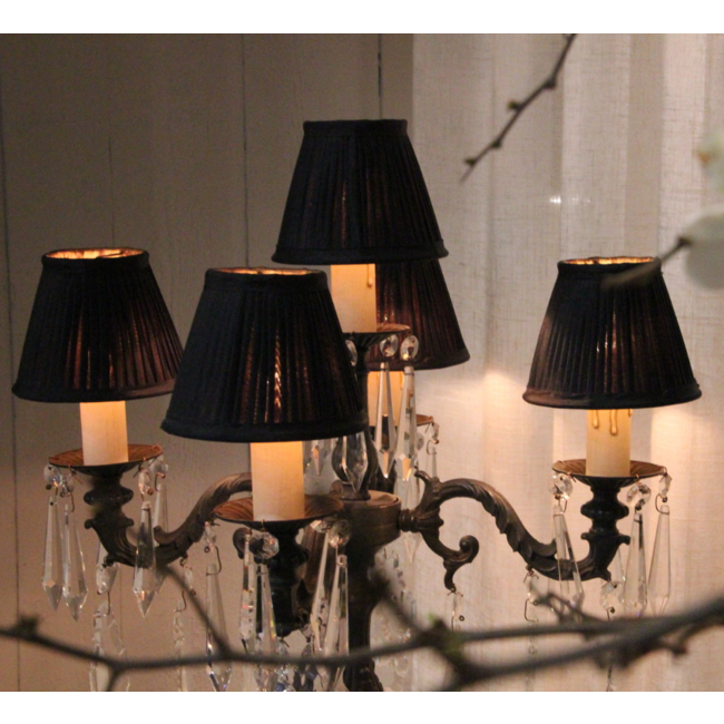 Lampe de chevet baroque beige brun ou noir