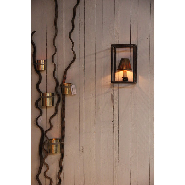 Applique abat-jour bronze