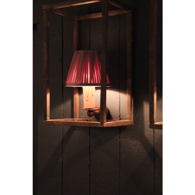 Applique abat-jour bronze