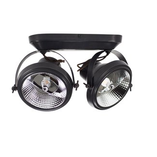 2 spots lamp landelijk brons, nikkel, chroom 230V 2 spots lamp landelijk brons, nikkel, chroom 230V