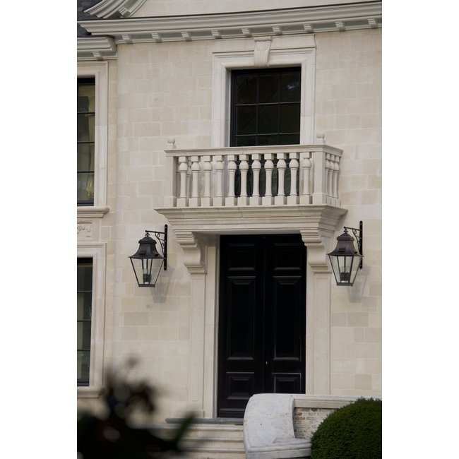 Lanterne murale rustique extérieur bronze