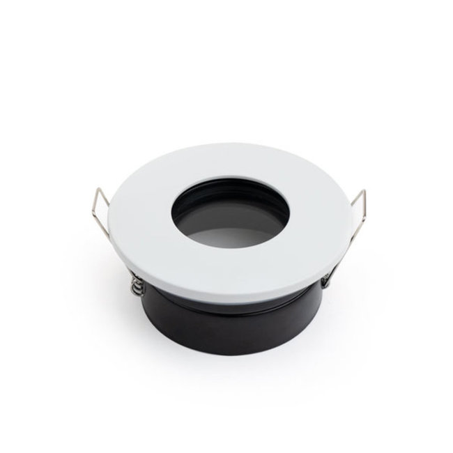 Spot encastré IP65 GU10 rond gris, blanc, noir