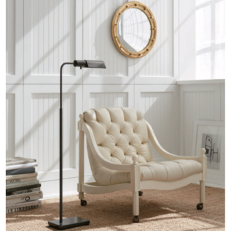 Lampadaire classique bronze 86 - 114 cm liseuse Lampadaire classique bronze 86 - 114 cm liseuse