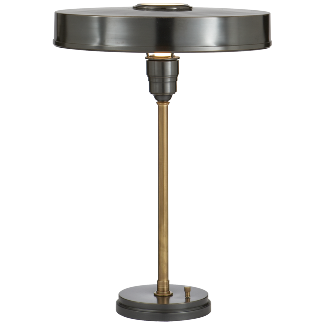 Lampe de bureau luxe bronze rustique