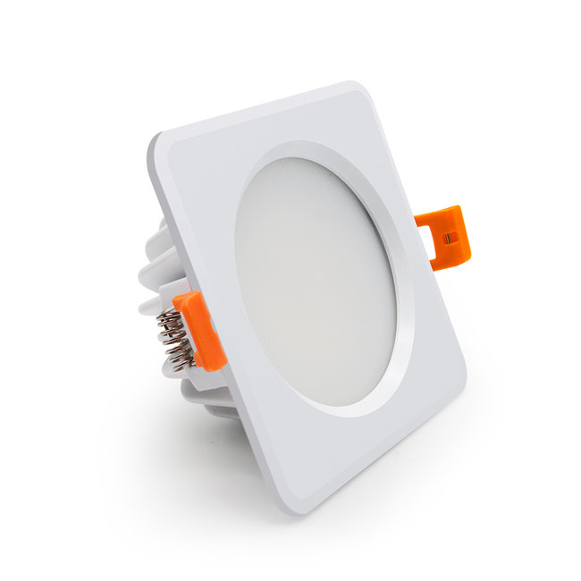 Spot LED extérieur encastrable étanche IP6 carré