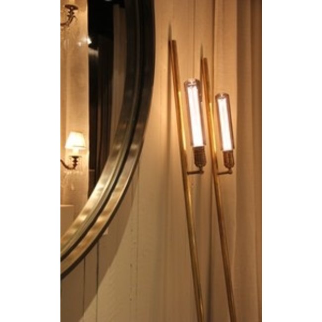 Bronzen staande lamp landelijke stijl (1 stuk)