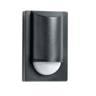 Bewegingsmelder zwart reikwijdte 12m