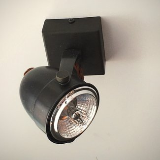 Plafondlamp spot landelijk GU10 brons, nikkel, chroom Plafondlamp spot landelijk GU10 brons, nikkel, chroom
