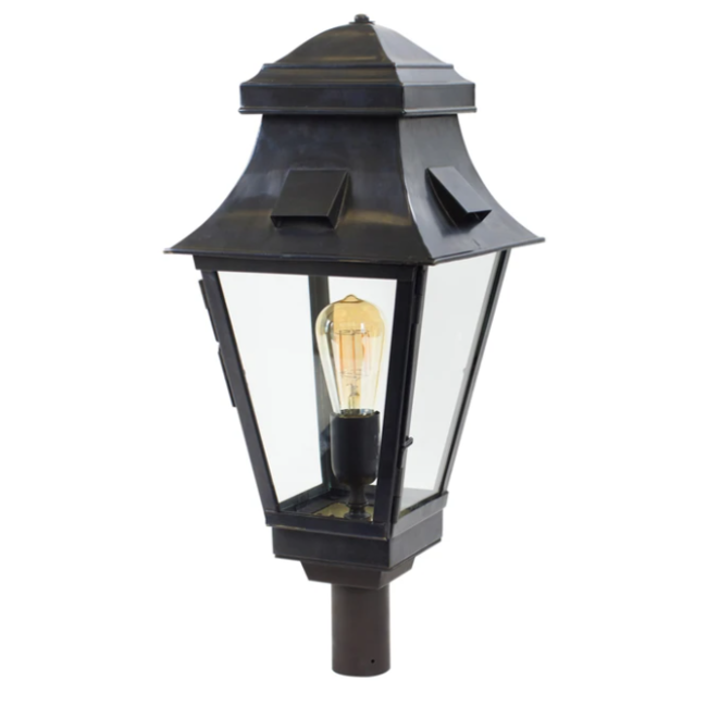 Lanterne extérieur ancienne bronze