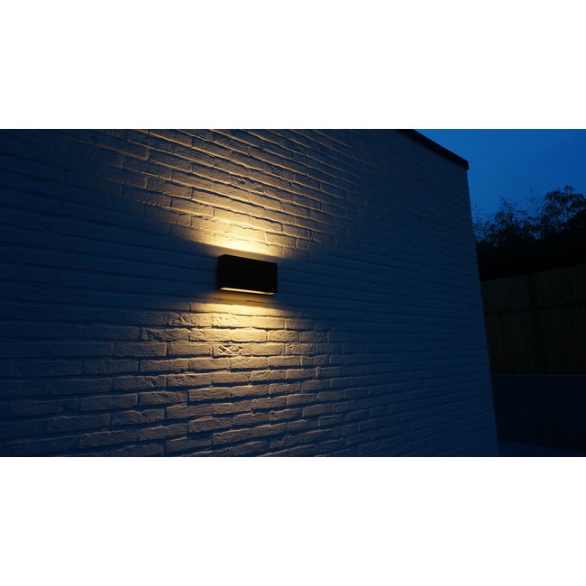 Eclairage extérieur mur bronze largeur 22,5, 27,5 ou 60cm