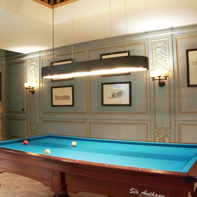 Eclipse suspension oval 140cm x 40cm brons