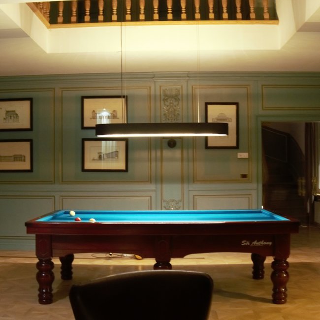 Eclipse suspension oval 140cm x 40cm brons