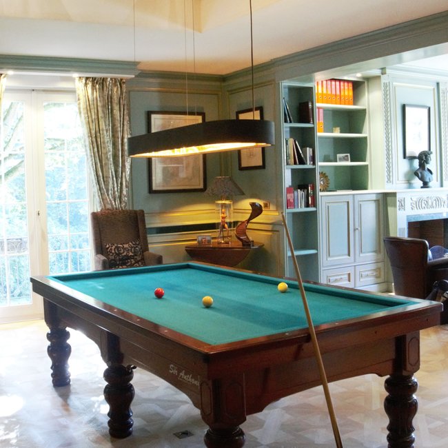 Eclipse suspension oval 140cm x 40cm brons