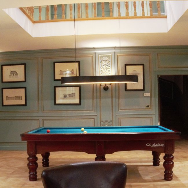 Eclipse suspension oval 140cm x 40cm brons