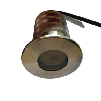 Petit spot salle de bain IP67 gris 3W dimmable 230V Petit spot salle de bain IP67 gris 3W dimmable 230V