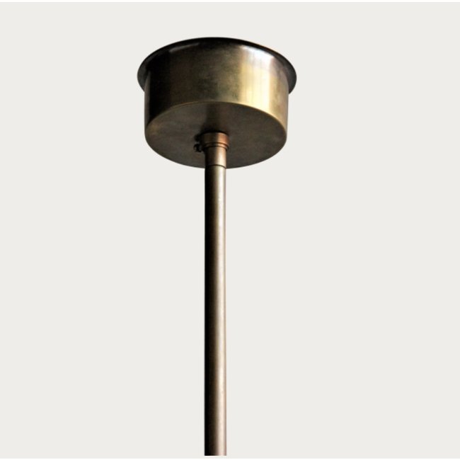 Hanglamp schijf brons diameter 26 of 35 cm