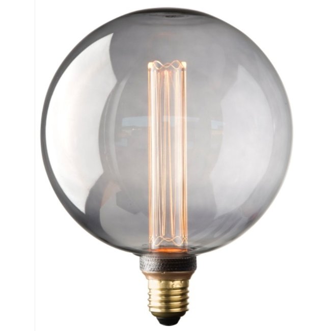 Ampoule boule 3,5W fumé 2000 Kelvin