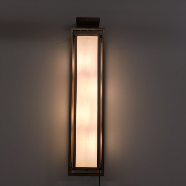 Applique longue laiton hauteur 70cm