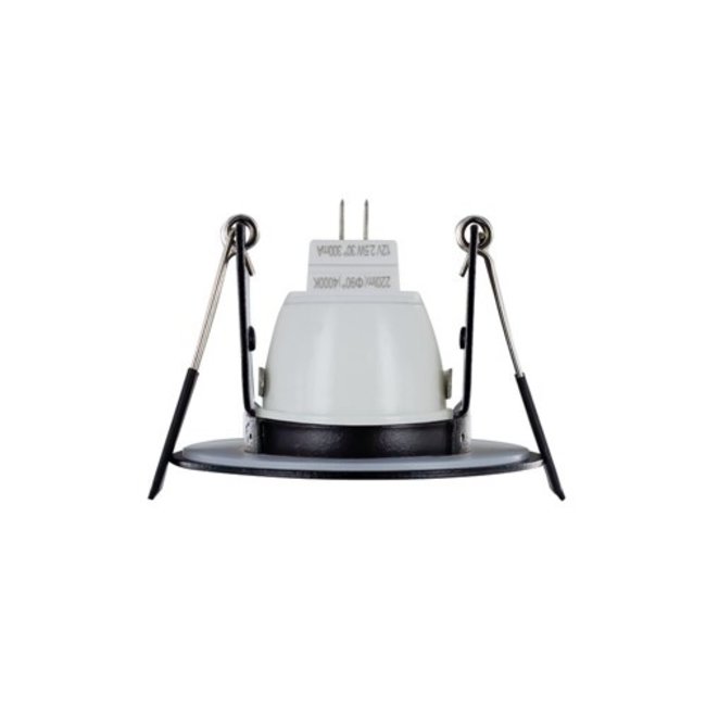 Spot encastrable exterieur gu10 IP65 ignifuge noir, blanc, gris