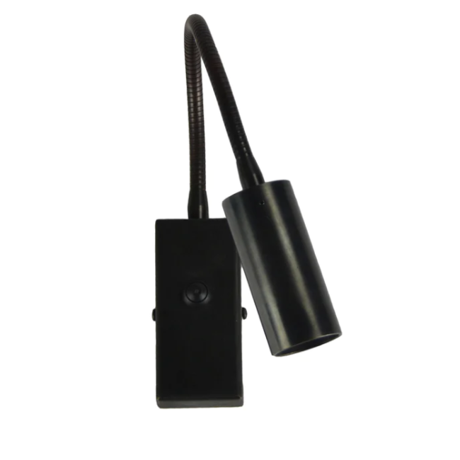 Leeslamp brons bed G4 richtbaar