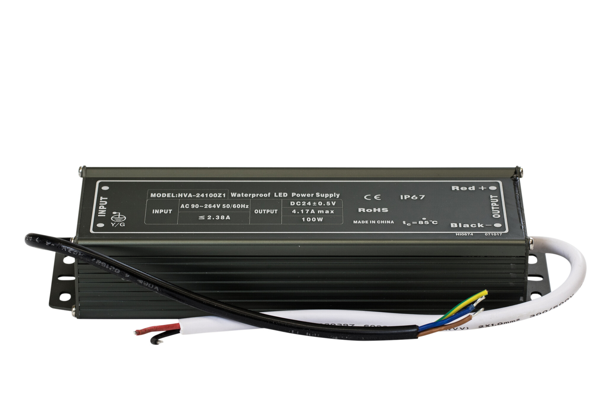 Transformateur LED 24V 100W IP67 tension constante 
