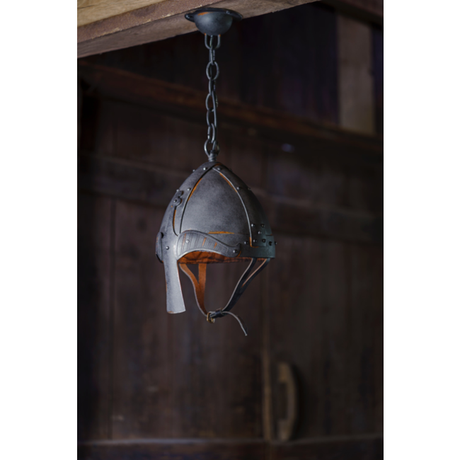 Riddershelm hanglamp smeedijzer 1xE27