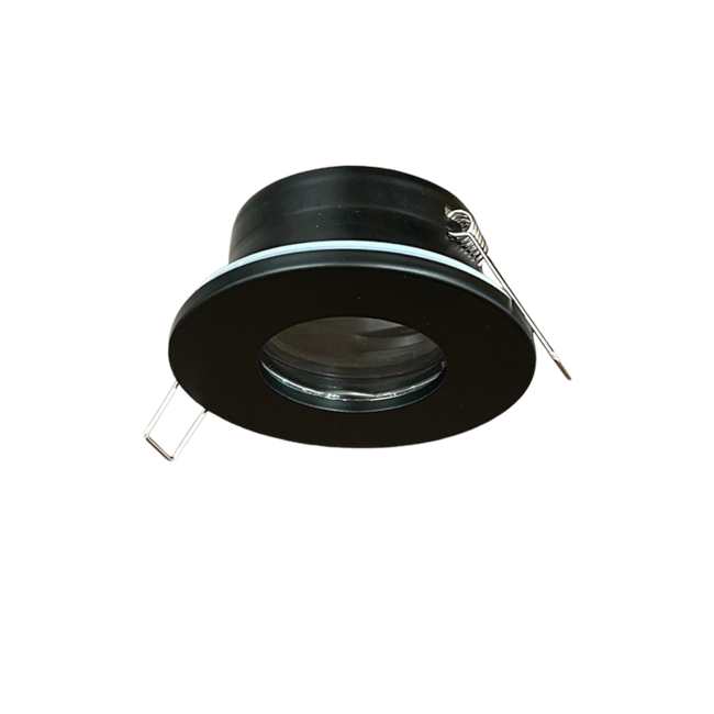 Spot encastré IP65 GU10 rond gris, blanc, noir