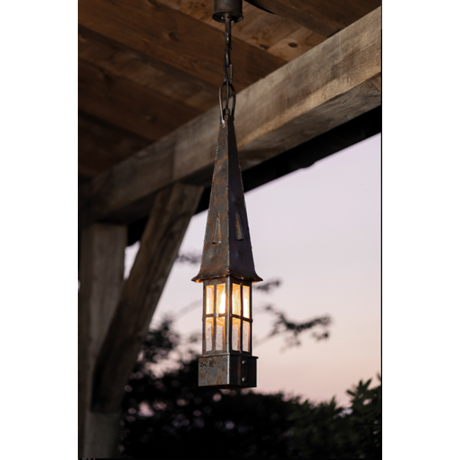 Hanglamp smeedijzer lantaarn kasteel