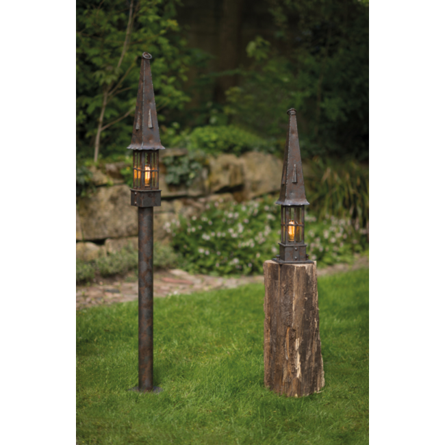 Tuinlantaarn gietijzer paal Efteling