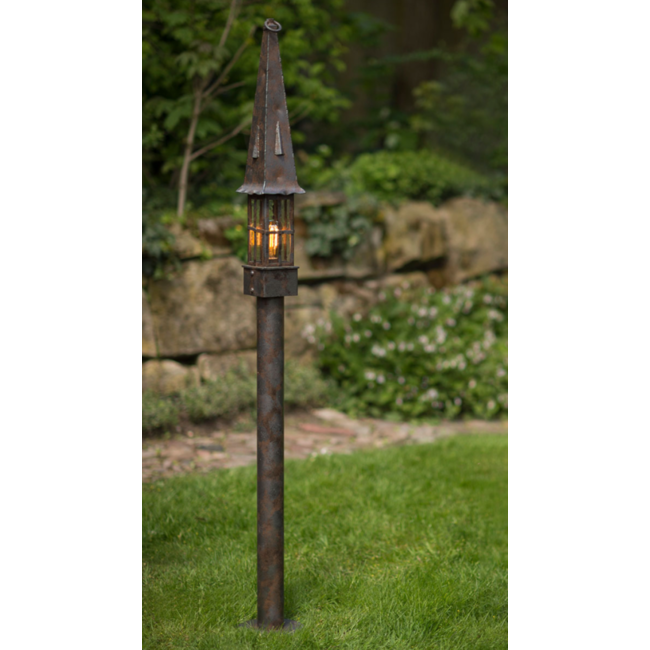 Tuinlantaarn gietijzer paal Efteling