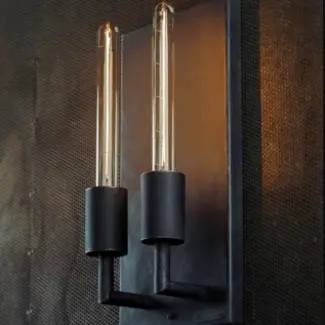 Rustieke wandlamp smeedijzer 2xE27 Rustieke wandlamp smeedijzer 2xE27