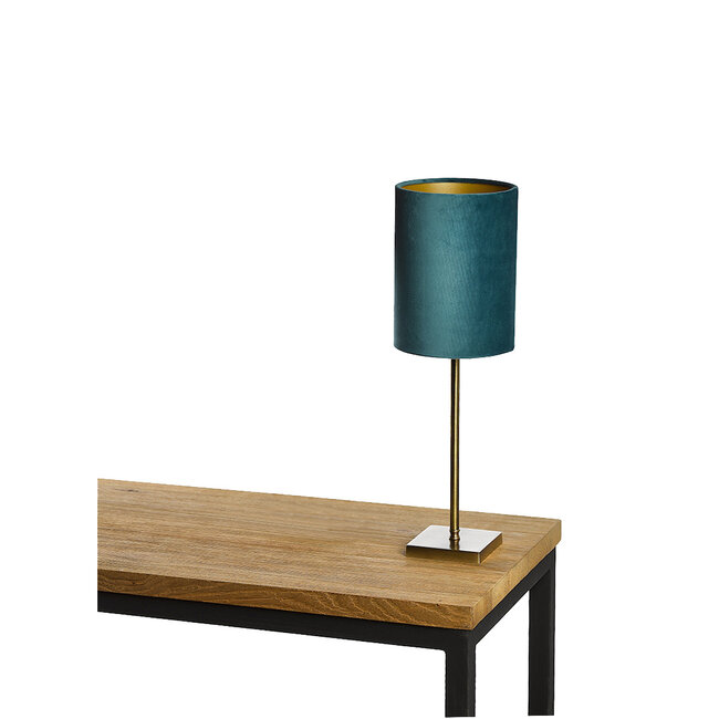 Tafellamp fluweel 40cm hoog