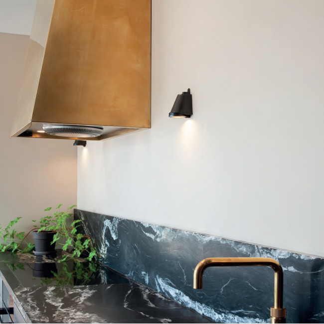 Wandlamp buiten landelijk brons 4W LED IP65