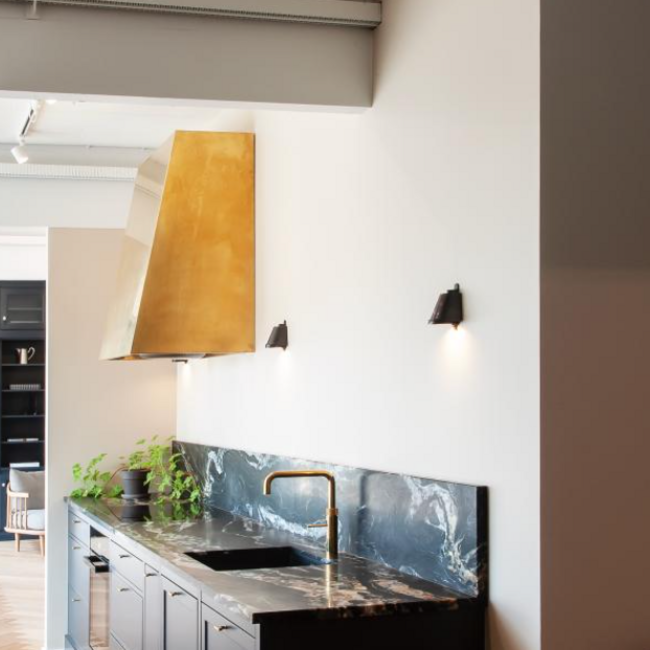 Wandlamp buiten landelijk brons 4W LED IP65