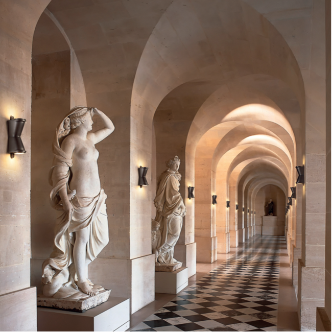 Up down wandlamp IP65 brons landelijk 4W LED dimbaar